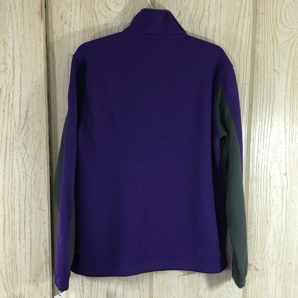 NFL Vikings Knit Sweater Zipper Jacket Size M - Picture 3 of 8